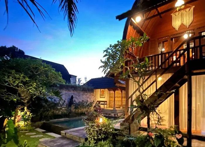 Shri Wedari Private Pool With Ricefield View
