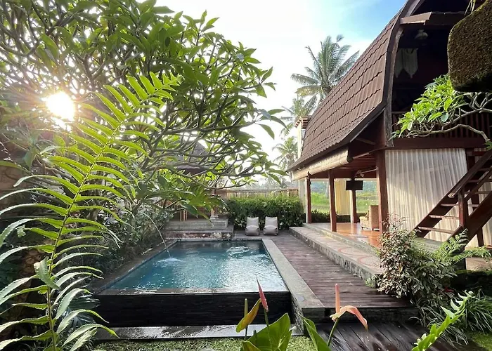 Villa Shri Wedari Private Pool With Ricefield View Tampaksiring